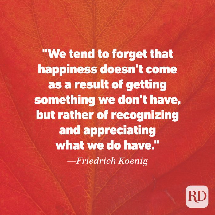Thanksgiving Quote by Friedrich Koenig