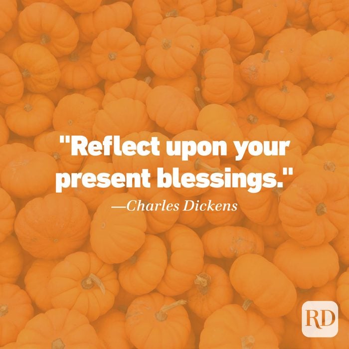 Thanksgiving Quote by Charles Dickens