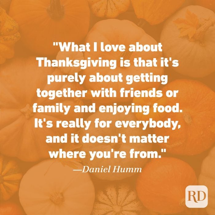 Thanksgiving Quote by Daniel Humm