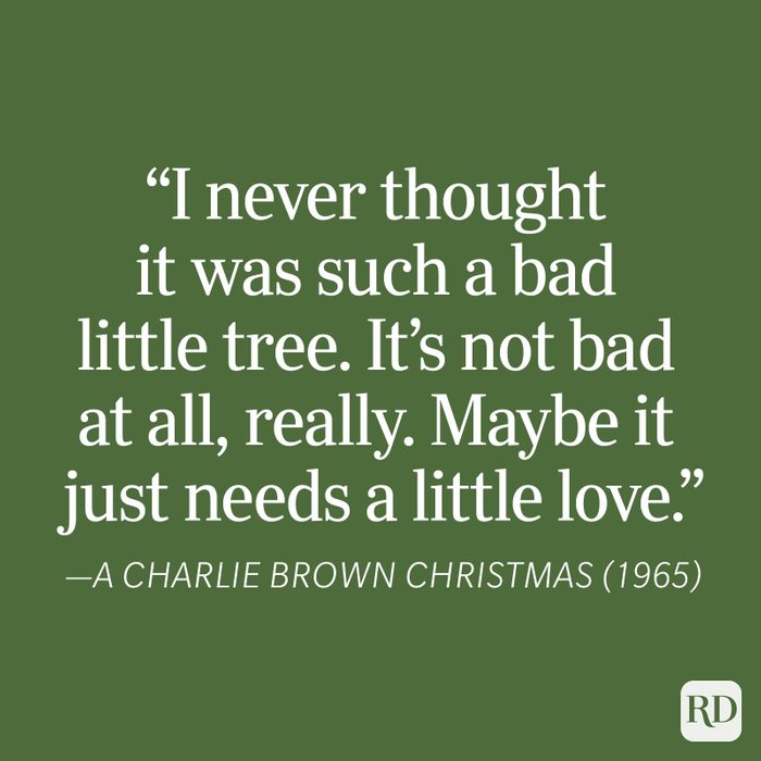 Charlie Brown Christmas Quote