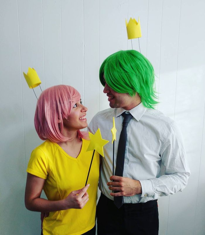 Cosmo And Wanda Fairly Odd Parents Couples Halloween Cosume