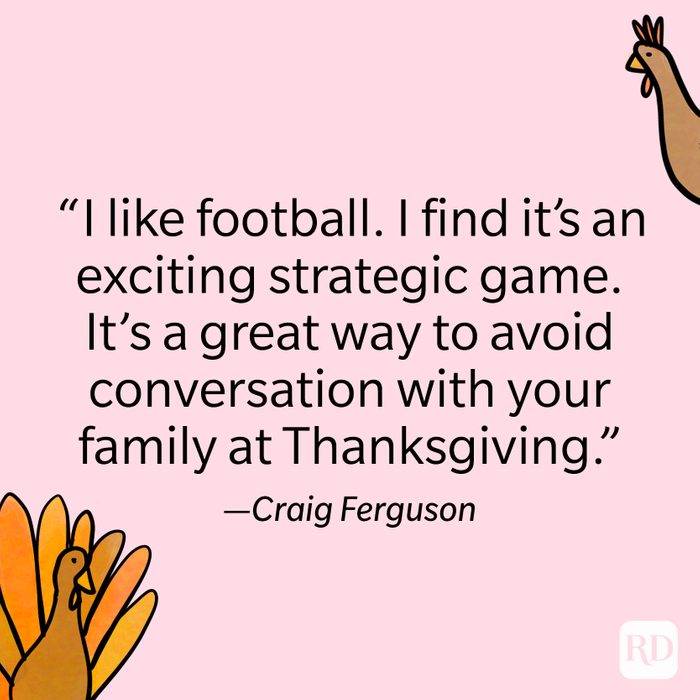 Craig Ferguson Thanksgiving Quote