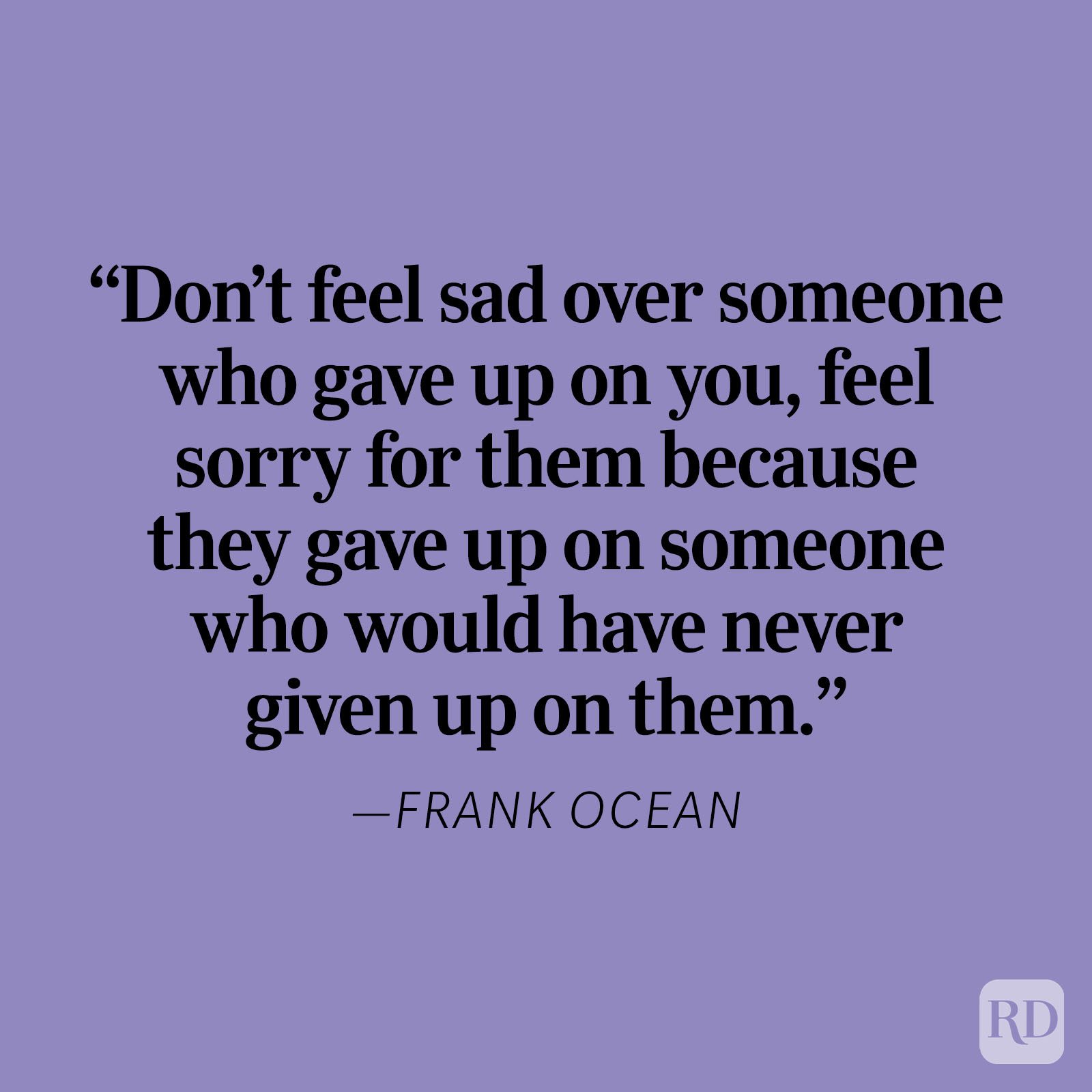 Frank Ocean Heartbreak Quote
