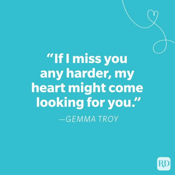Gemma Troy Miss You Quote