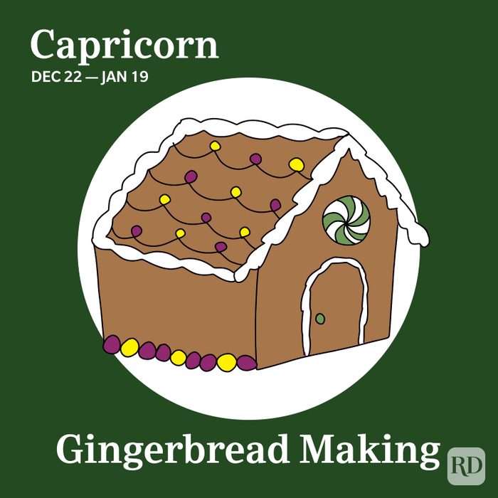 Holiday Activity Zodiac Capricorn- gingerbread making
