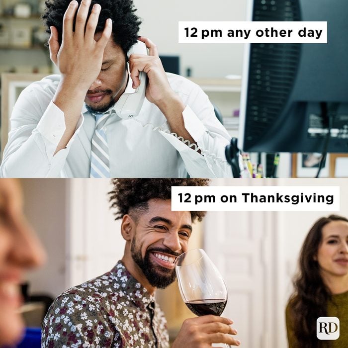 Its Wine O Clock Thanksgiving Meme Gettyimages 100377996