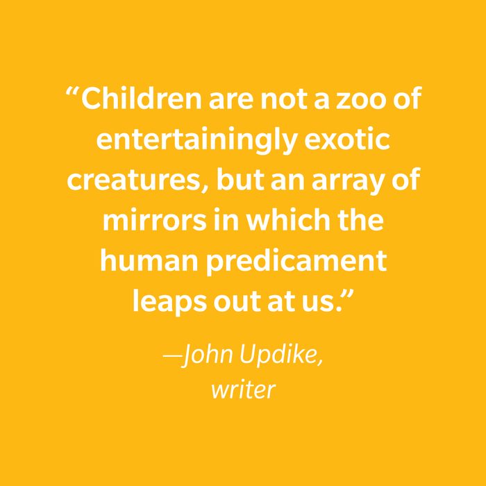 John Updike Inspiring Kids' Quotes