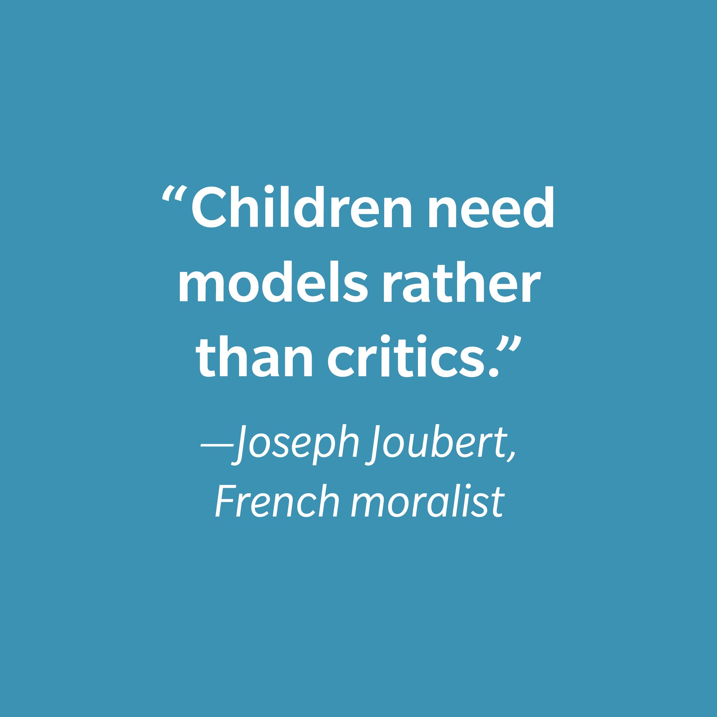 Joseph Joubert Inspiring Kids' Quotes