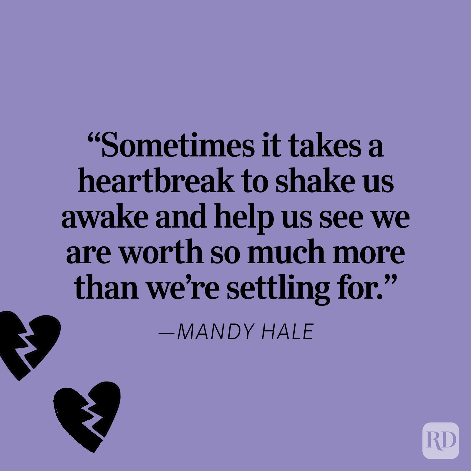 Mandy Hale Heartbreak Quote