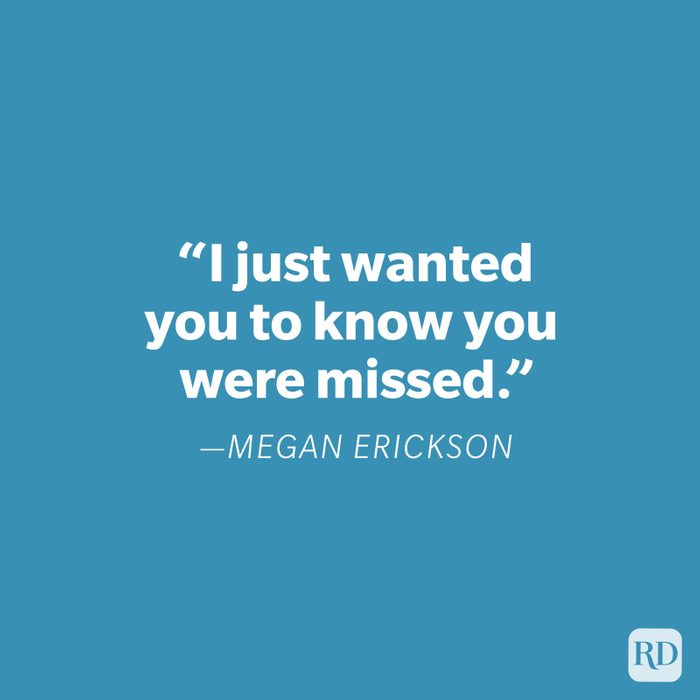 Megan Erickson Miss You Quote