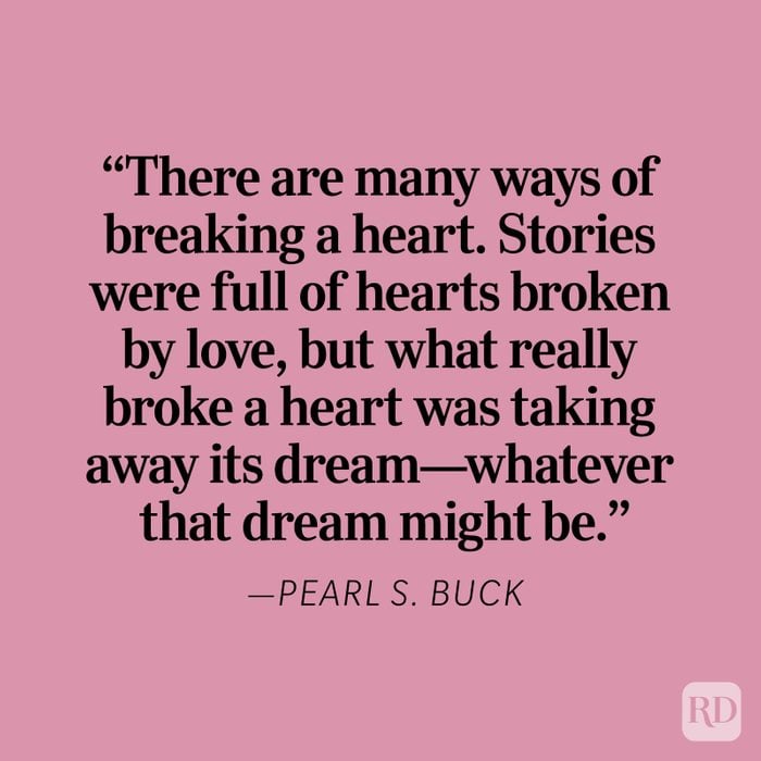 Pearl S Buck Heartbreak Quote