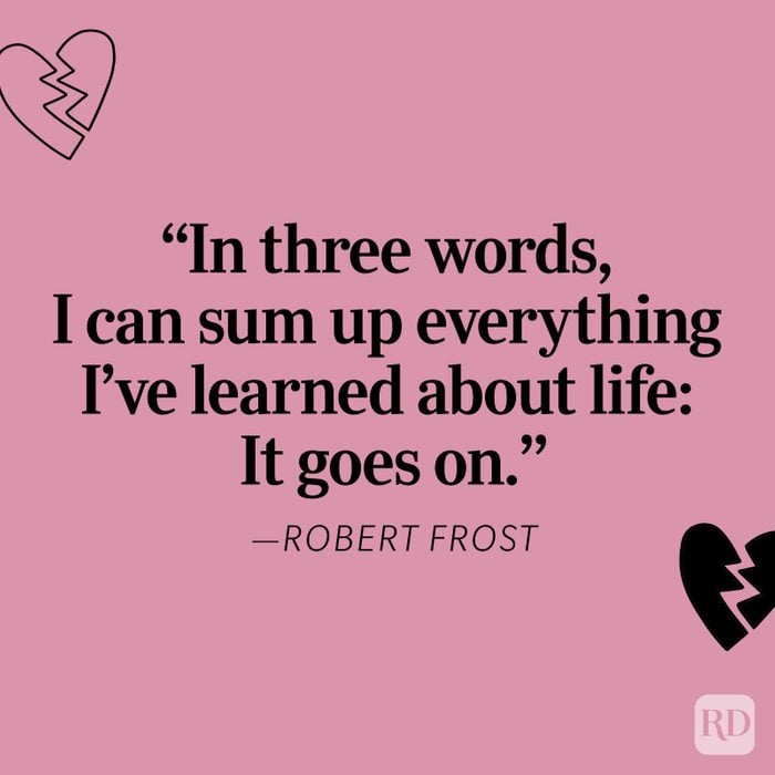Robert Frost Heartbreak Quote