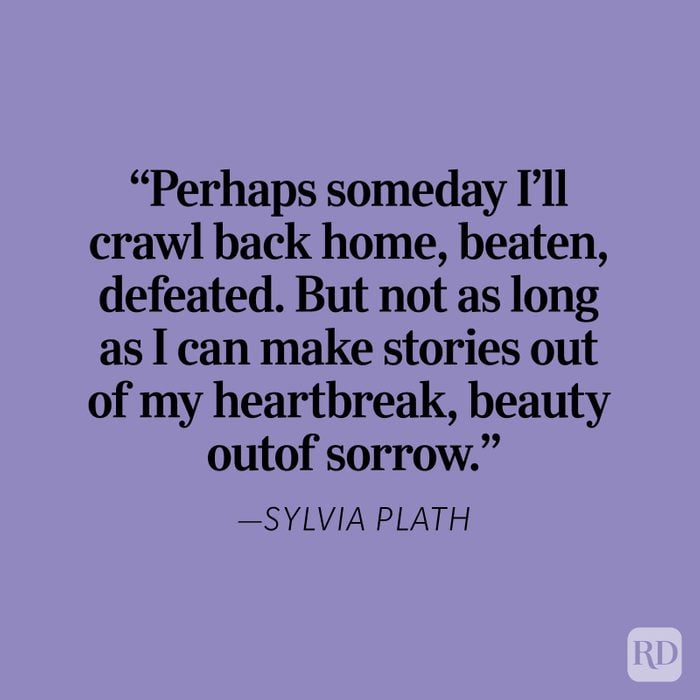 Sylvia Plath Heartbreak Quote