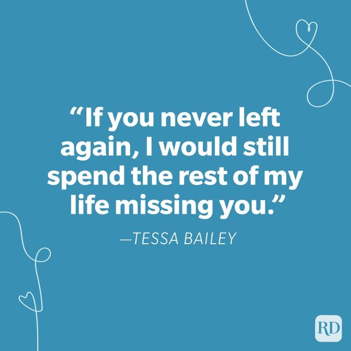 Tessa Bailey Miss You Quote