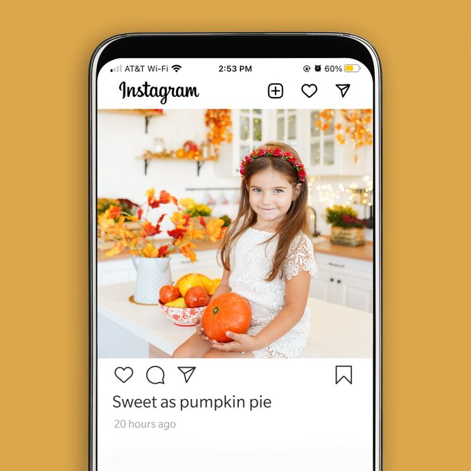 Thanksgiving Instagram Caption Sweet As Pumpkin Pie