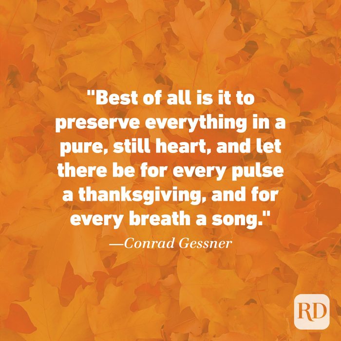 Thanksgiving Quote by Conrad Gessner