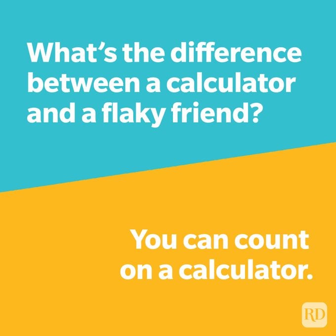 Whats The Difference Joke Calculator Vs Friend