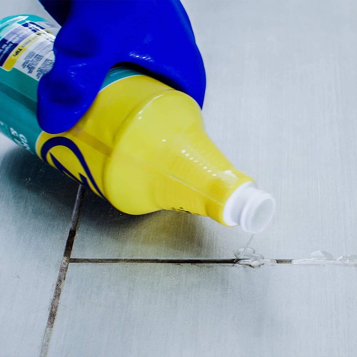 Zep Grout Cleaner In Use