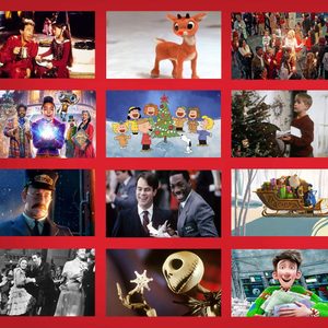 christmas movies collage