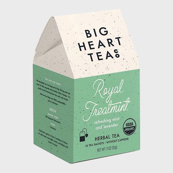 Té de menta real de Big Heart Tea Co.