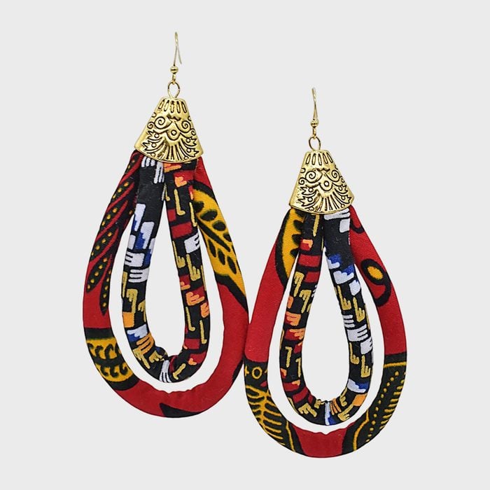 Cloth & Cord Ankara African Earrings