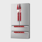 D Fantix Christmas Refrigerator Handle Covers Via Amazon