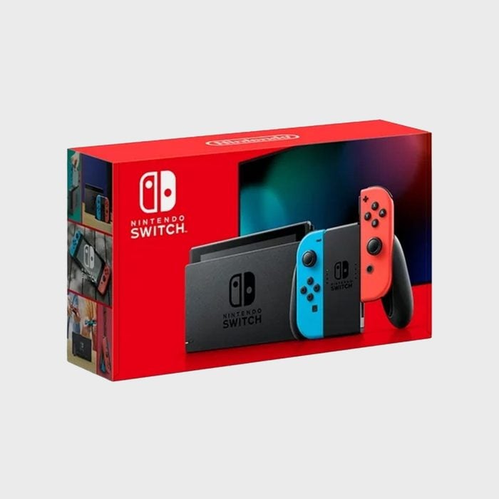 For Gamers Nintendo Switch With Neon Colors