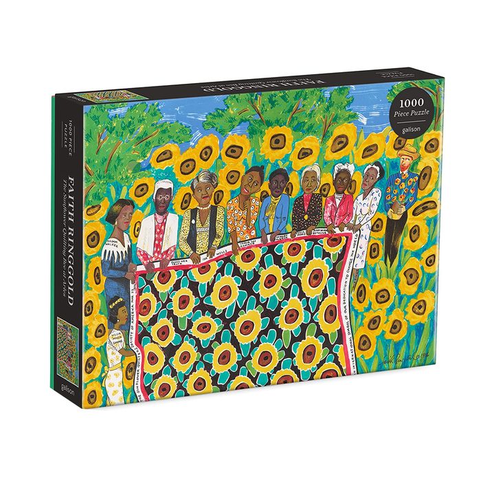 Galison Faith Ringgold The Sunflower Quilting Bee At Arles Jigsaw Puzzle