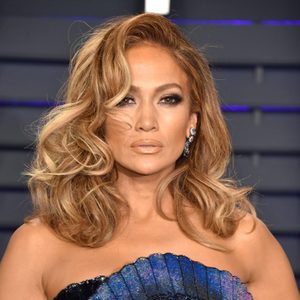 Jennifer Lopez attends the 2019 Vanity Fair Oscar Party