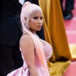 Nicki Minaj is seen arriving to the 2019 Met Gala Celebrating Camp: Notes on Fashion at The Metropolitan Museum of Art