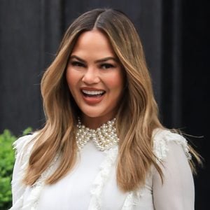 Chrissy Teigen is seen at 'Today' Show on May 02, 2019 in New York City.