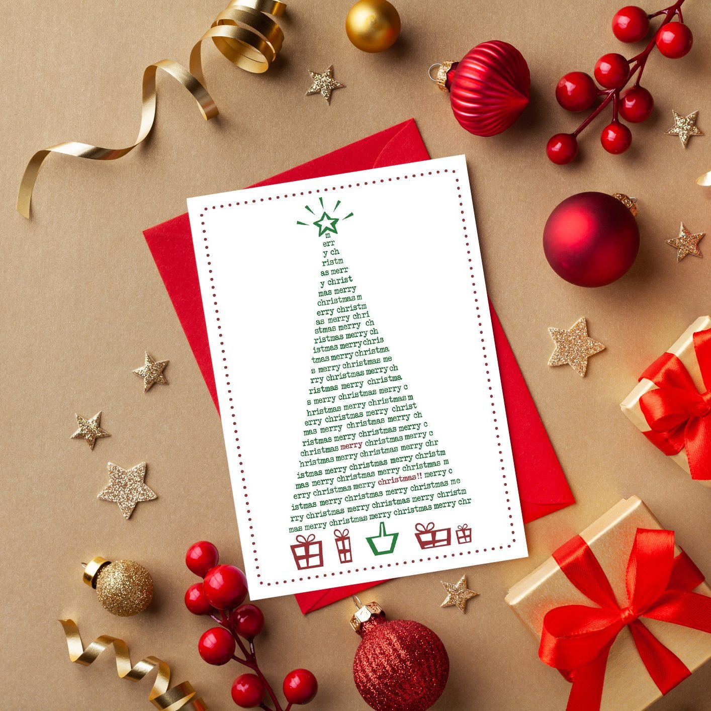 23 Best Free Printable Christmas Cards for 23  Reader