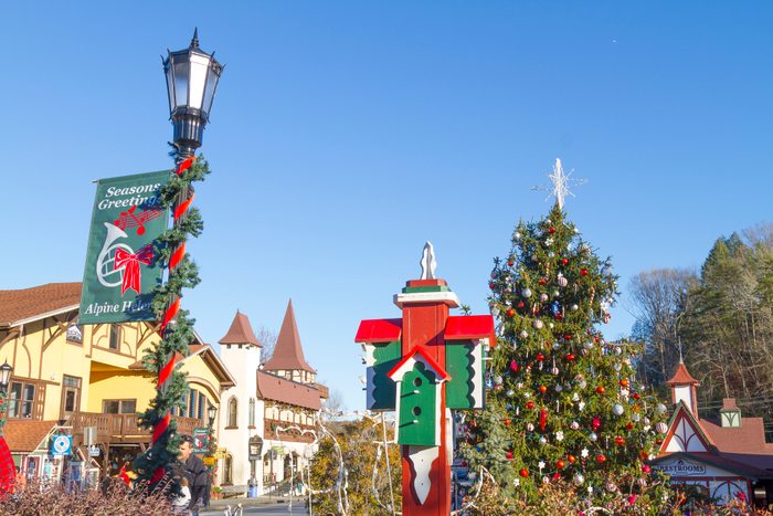 Helen, Georgia, United States of America: A little German Christmas Town