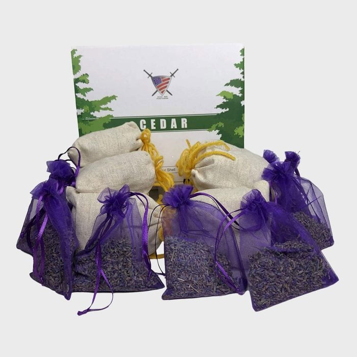 Lavender Sachet And Cedar Bags