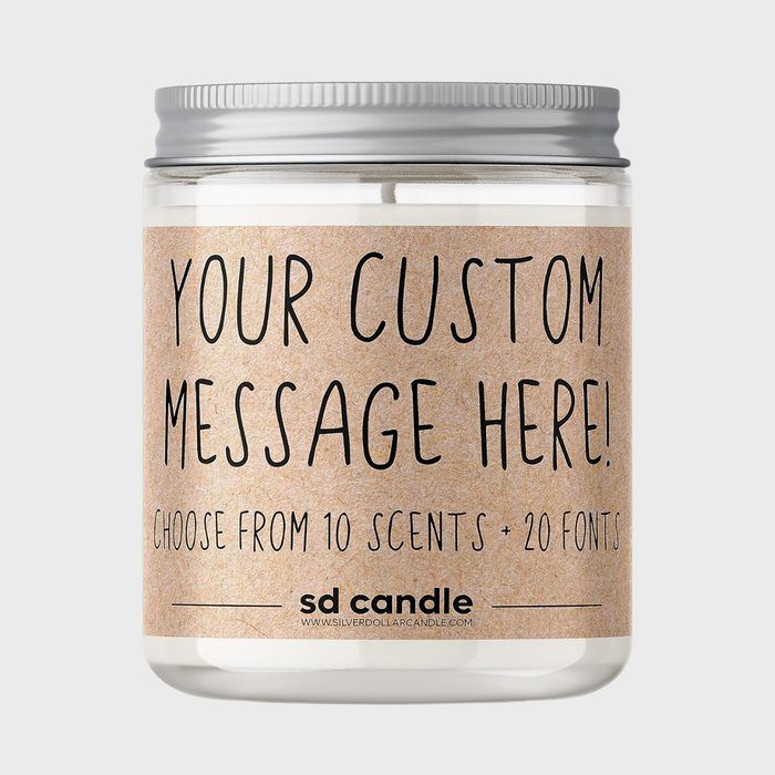 Personalized Scented Candle