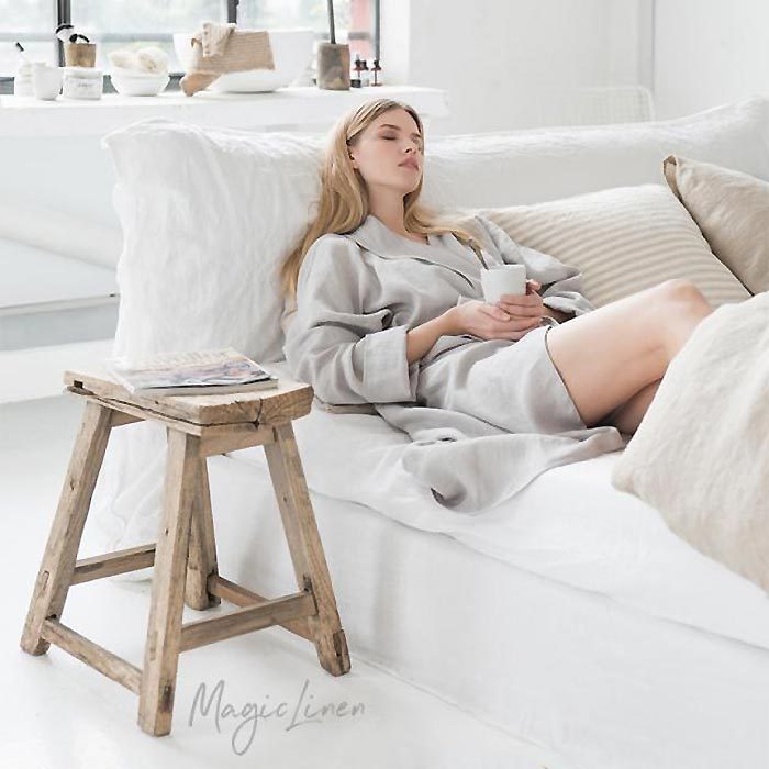 Mothers Day Magic Linen Robe