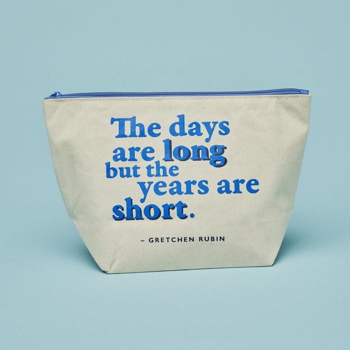 The Happiness Project Canvas Pouch