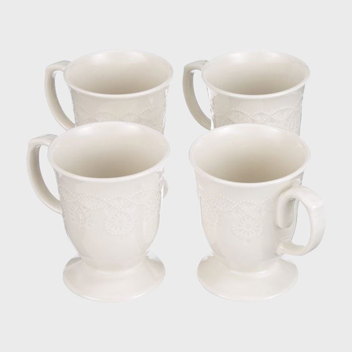 The Pioneer Woman Cowgirl Lace 4 Piece 14 Ounce Mug Set