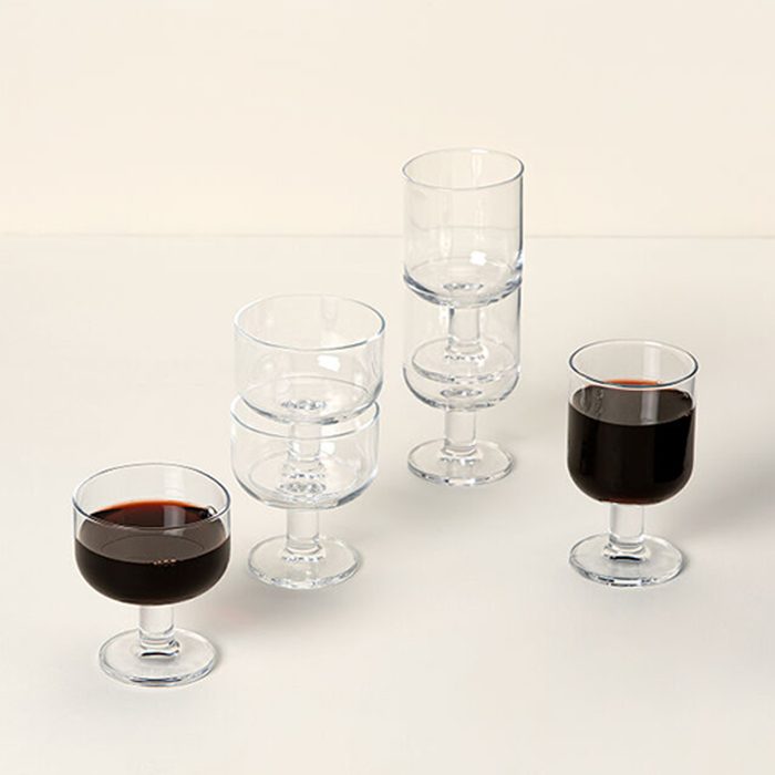 Uncommon Goods Stackable Wine Glasses Via Uncommongoods