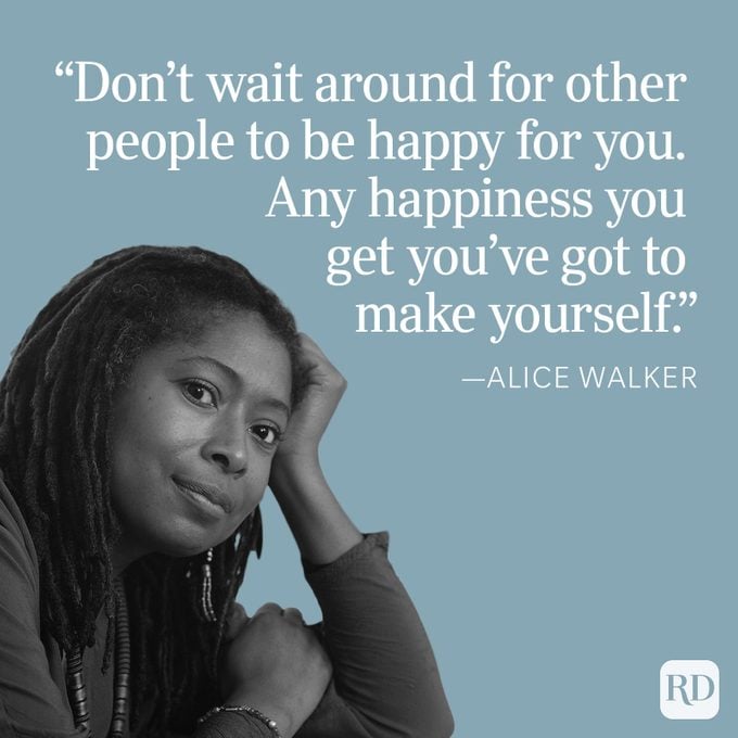 Alice Walker happiness quote