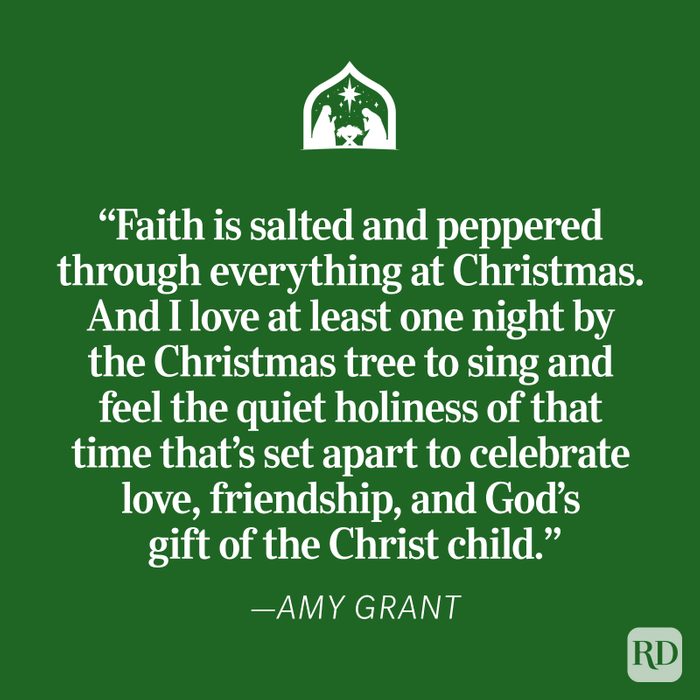 Amy Grant Religious Christmas Quote