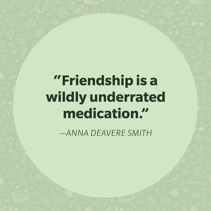 Anna Deveare Smith Funny Friendship Quote
