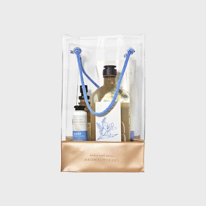 Bath And Body Works Lavender Vanilla Gift Bag Set
