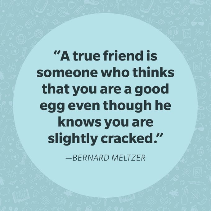 Bernard Meltzer Funny Friendship Quote
