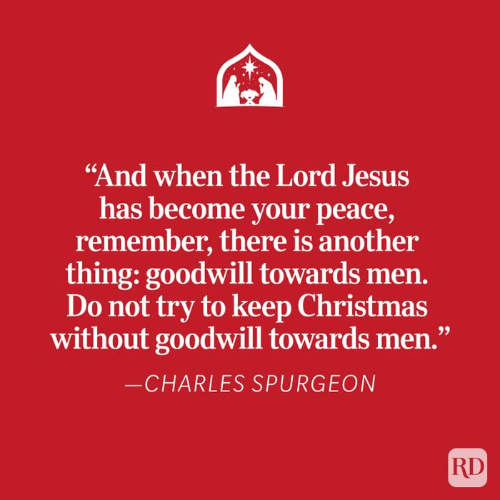 Charles Spugeon Religious Christmas Quote