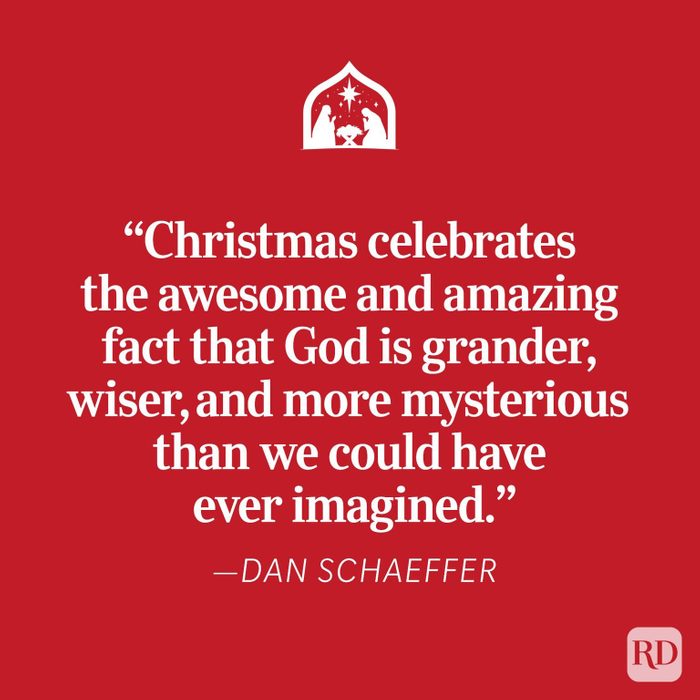 Dan Schaeffer Christmas Quote