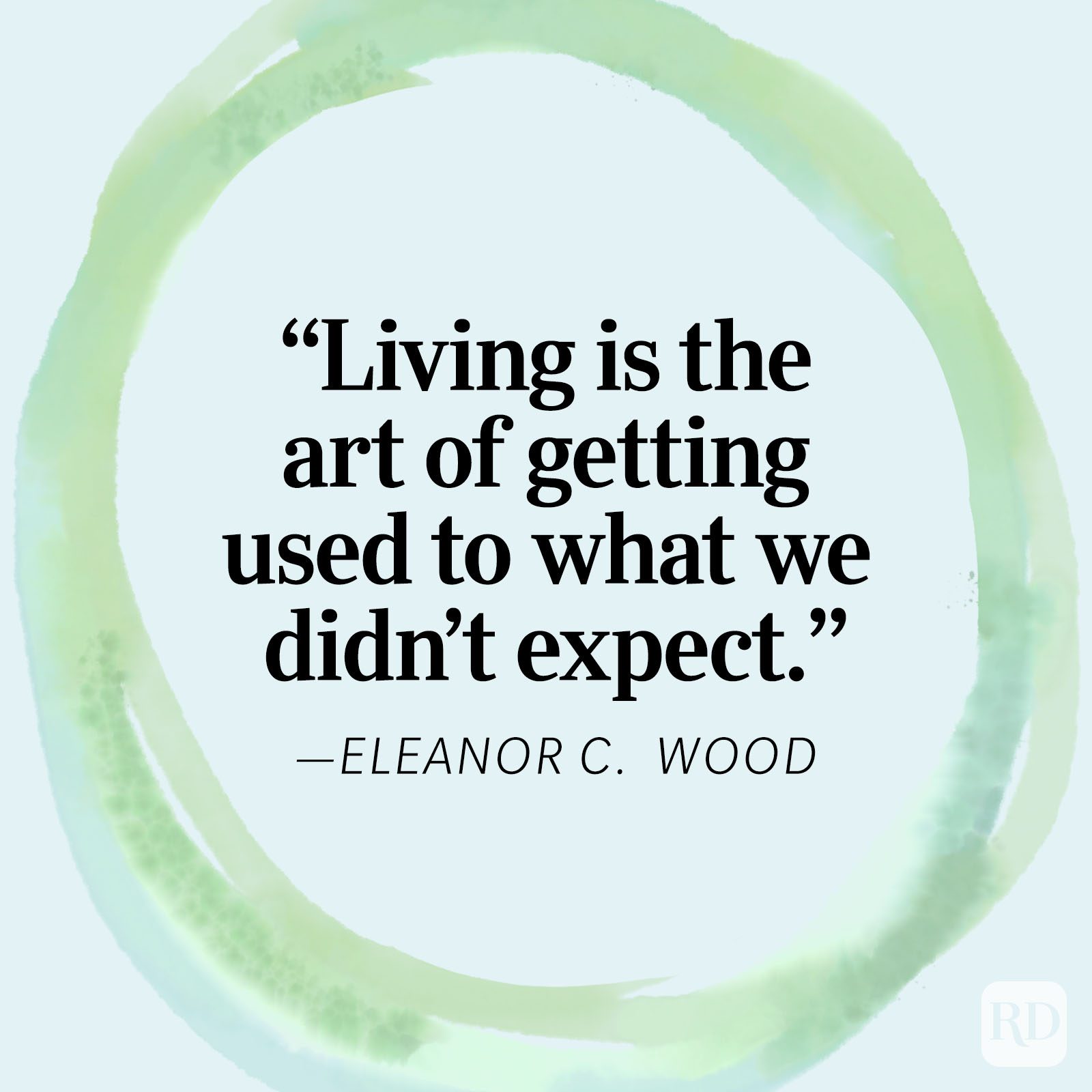 Eleanor C Wood Life Quote