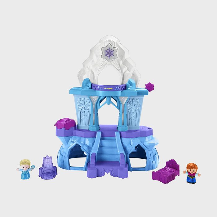 Fisher Price Disney Frozen Elsa's Enchanted Lights Palace By Little People