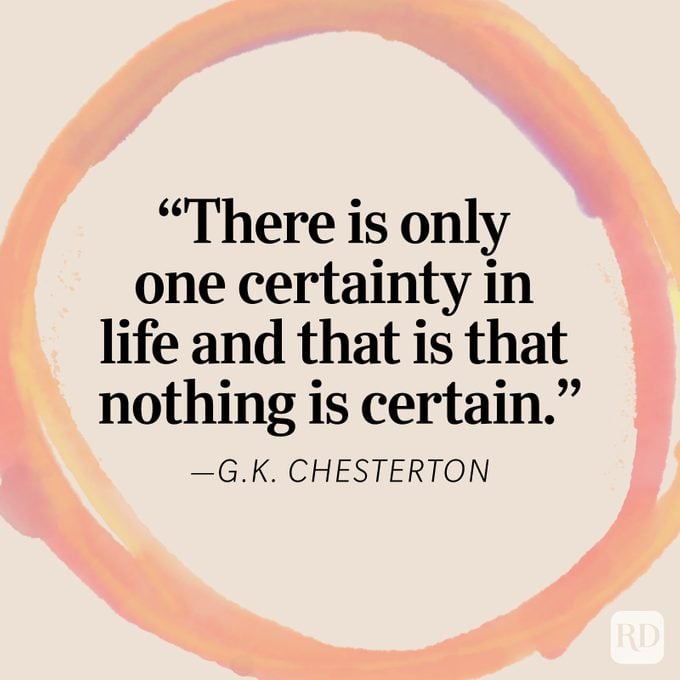 Gk Chesterton Life Quote