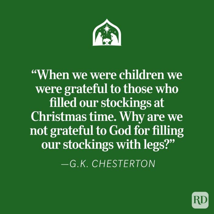 Gk Chesterton Religious Christmas Quote